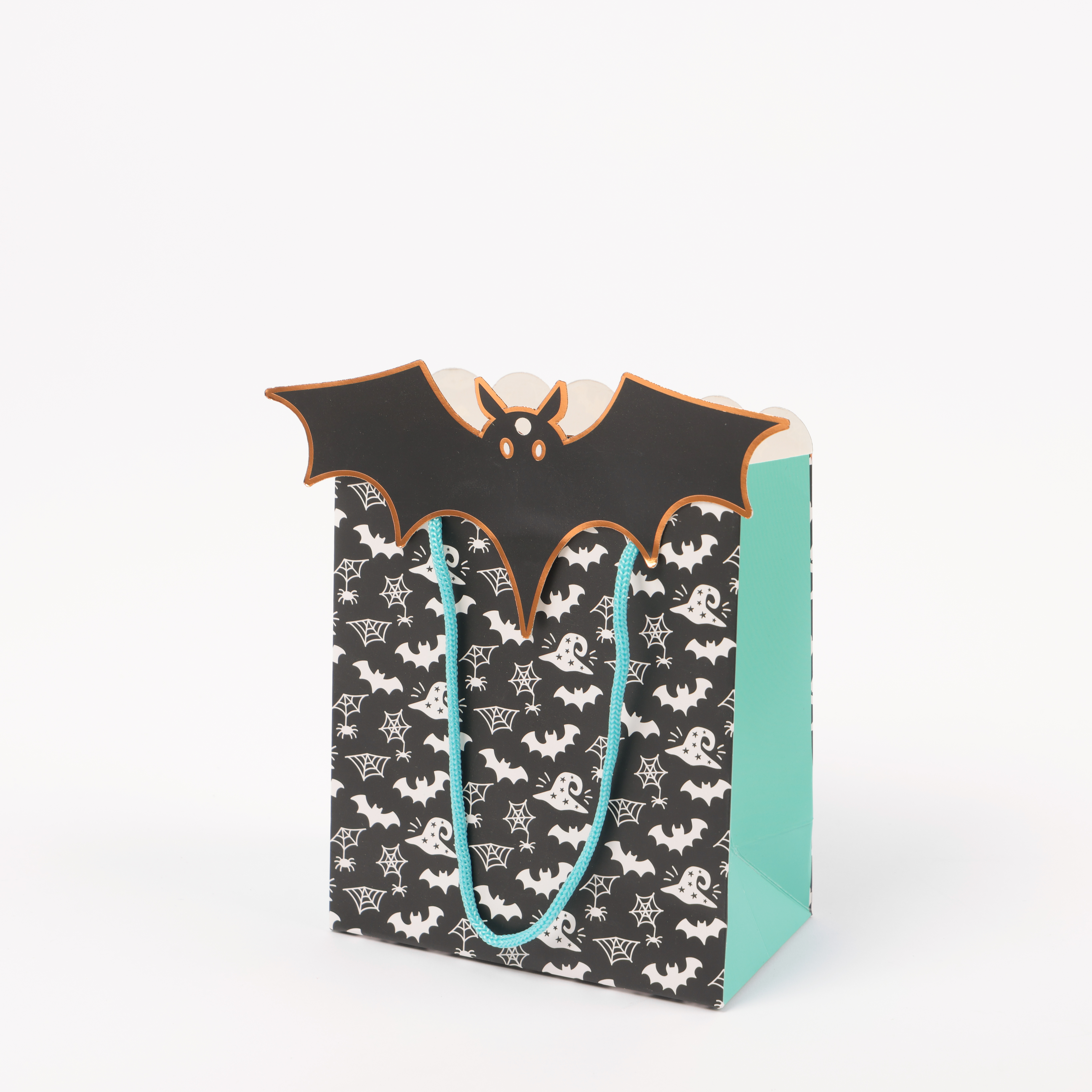 Halloween Black Bat Orange Cat Candy Bag HW-055